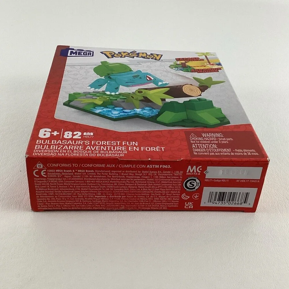 Mega Bloks Pokemon Bulbasaurs Forest Fun Building Toy Connect A Set New 2022
